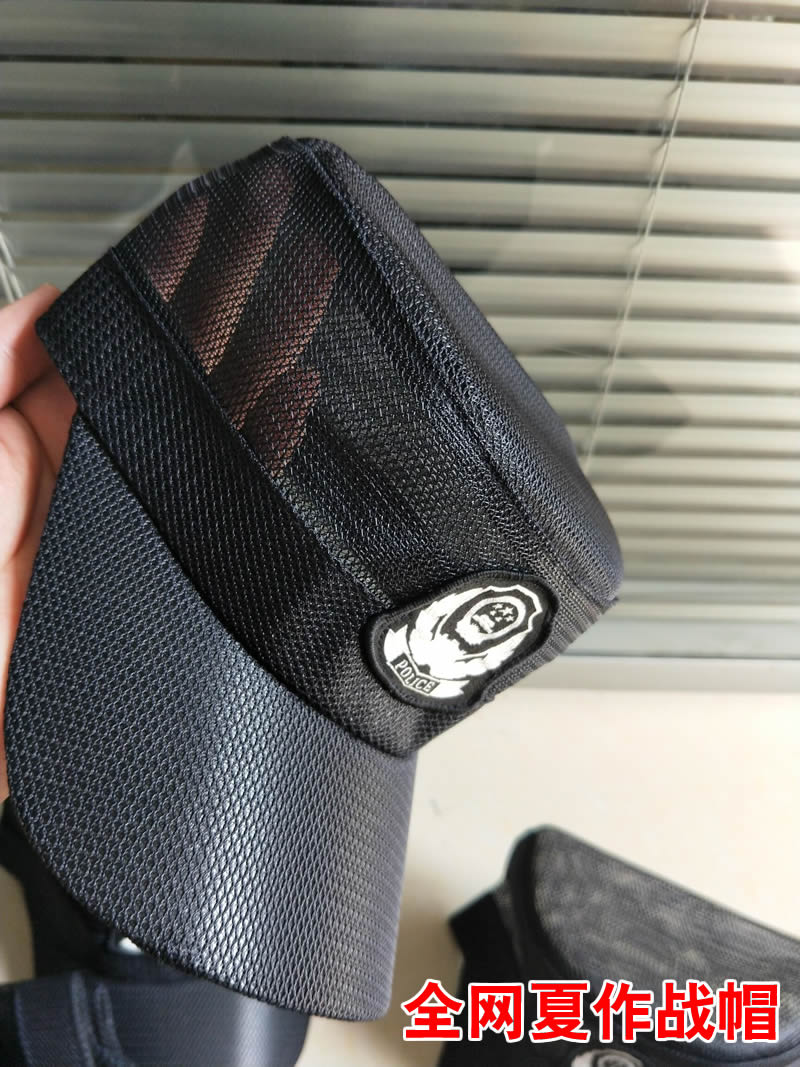 特警夏季网特战帽警用凉帽鸭舌帽公安特警作战帽99式特警凉帽swat帽子
